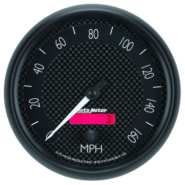 5" SPEEDOMETER, 0-160 MPH, GT